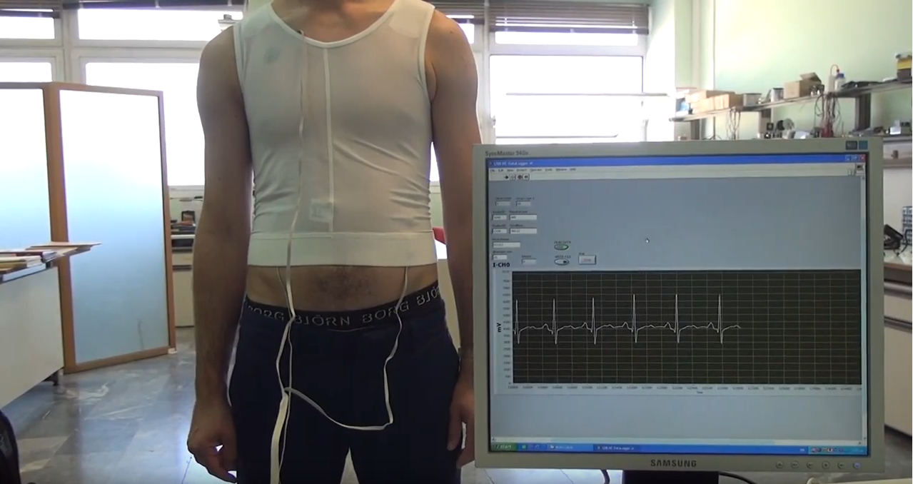 Wearable ECG System for Health and Sports Monitoring Biomed